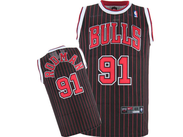 Branded Chicago Bulls Dennis Rodman Soul Swingman Alternate Nike Jerseys